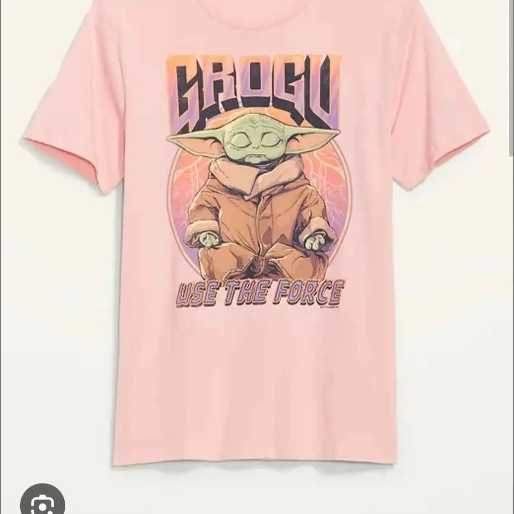 NWT Old Navy Black and Pink Graphic T-Shirt ~XL